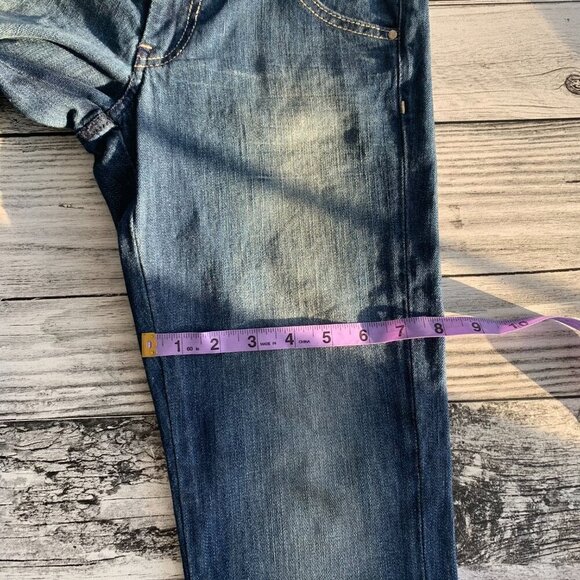 Miss 60 Junior Low Rise Embellished Medium Wash Y2K Jeans NWT - Picture 11 of 15